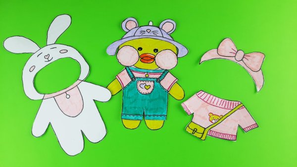 Одежда для уточки лалафанфан нарисовать