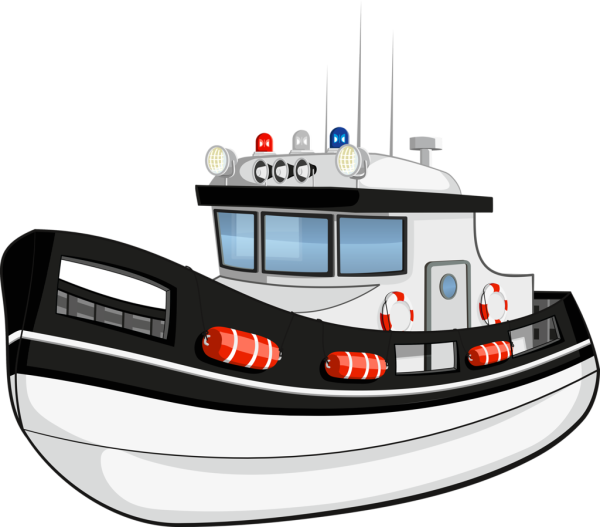 Пароход мультяшный