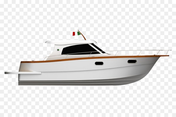 Лодка вид сбоку вектор