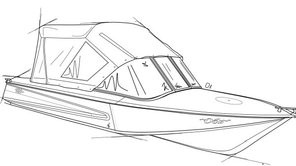 Чертежи лодки Обь 1
