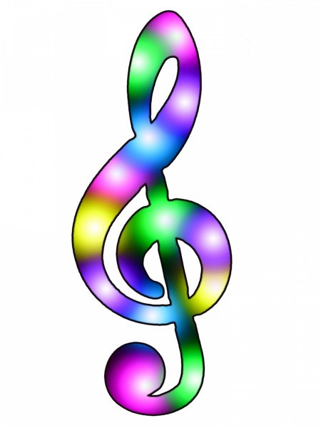 Скрипичный ключ картинка для детей