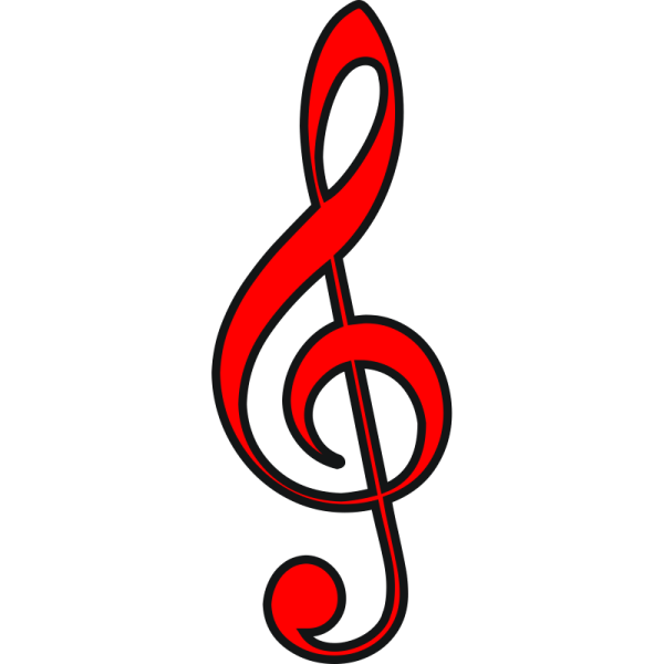 Скрипичный ключ картинка для детей