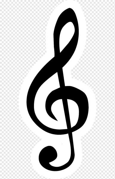 Музыкальный скрипичный ключ