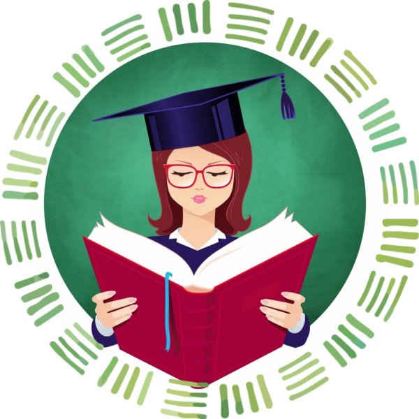 Студент мультяшный