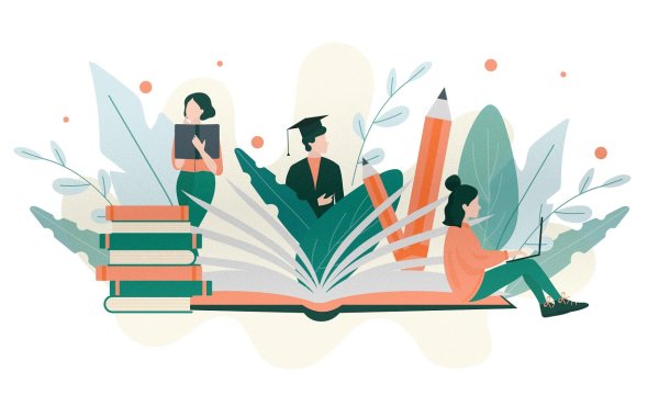 Студент иллюстрация