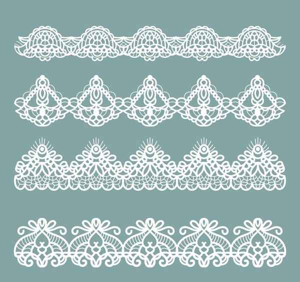 Кружево полоса