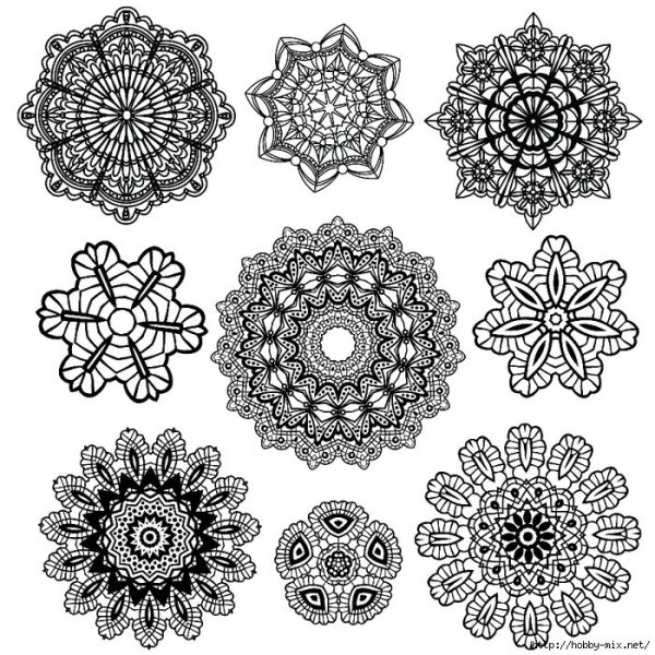 Орнамент кружева