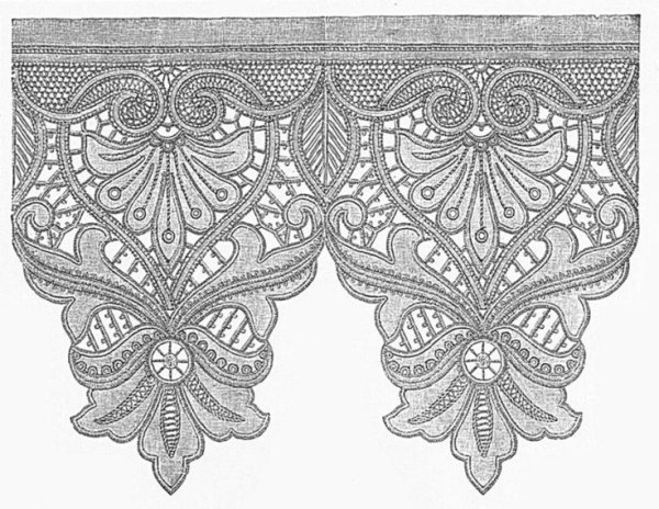 Рисование кружевом