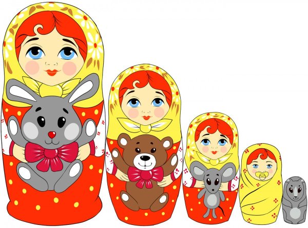 Матрёшка для детей