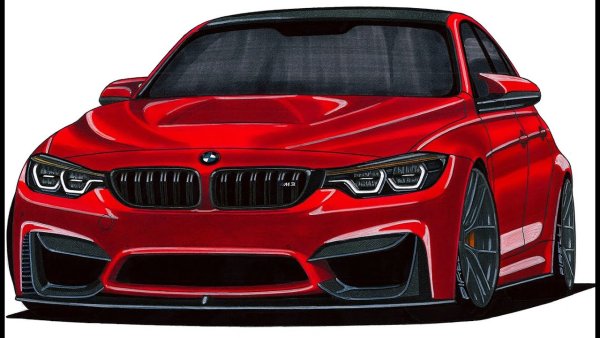 BMW m5 f90 draw
