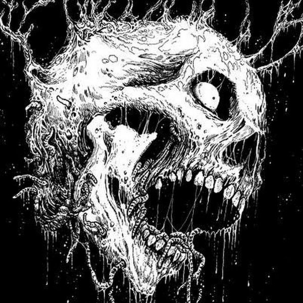 Фиолетовый скелет