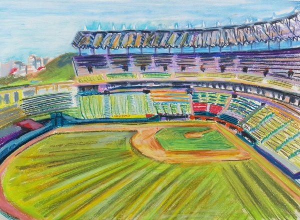 Стадион для рисования для детей