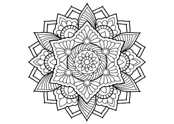 Узоры мандалы