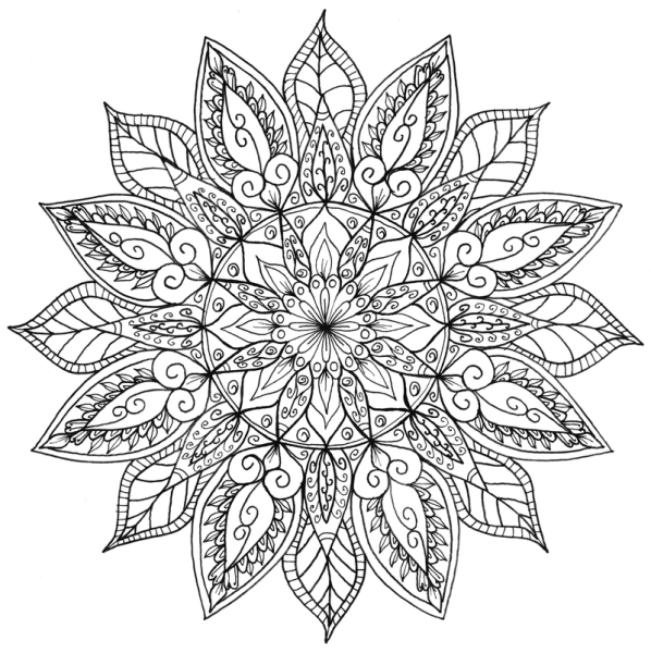 Мандала антистресс