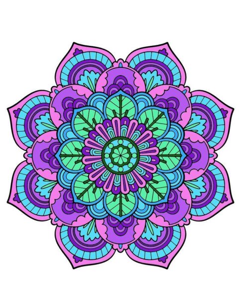 Восьмилепестковая Мандала