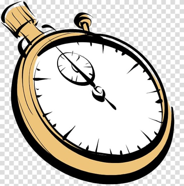 Секундомер на белом фоне