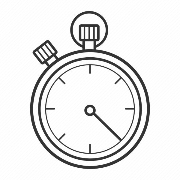 Секундомер рисунок