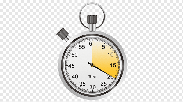 Секундомер рисованный