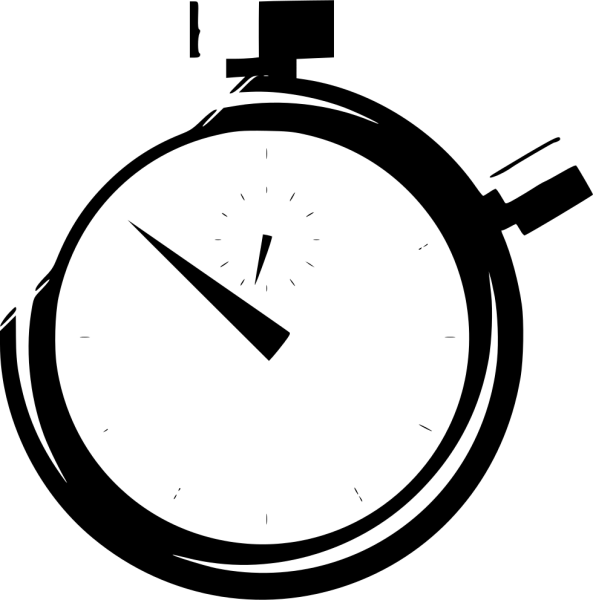 Секундомер нарисованный