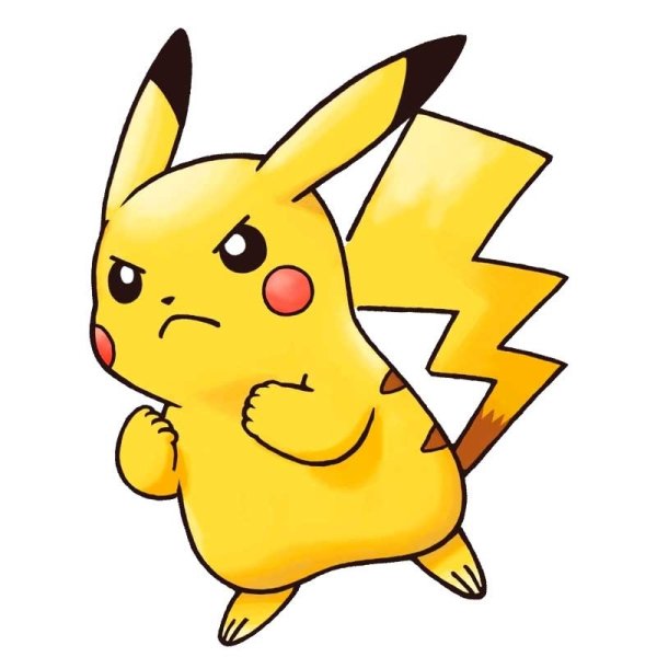 Пикачу для срисовки Пикачу