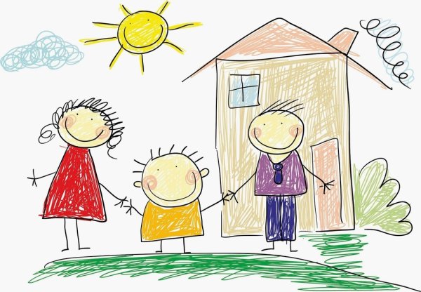 Семья рисунок