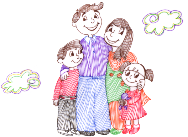 Семья рисунок
