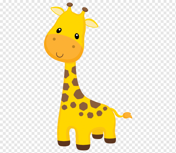 Жираф мультяшный