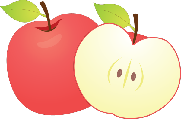 Яблоко рисунок для детей