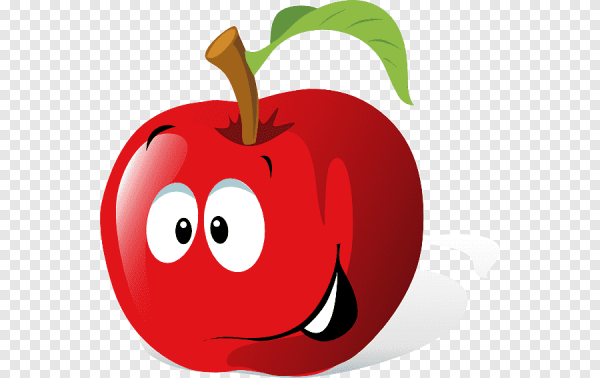 Мультяшные овощи и фрукты