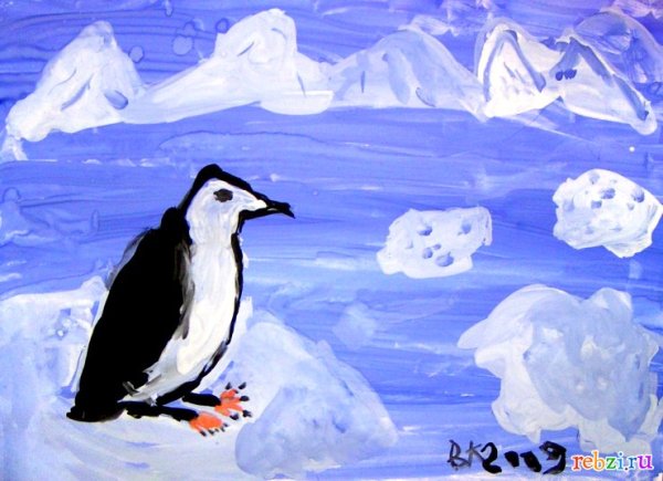 Арктические зарисовки трафарет