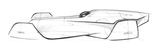 Эскиз летающей машины