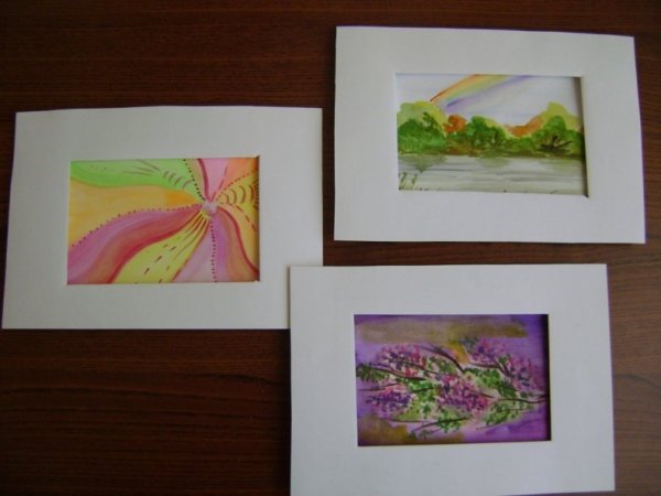 Паспарту для детского рисунка