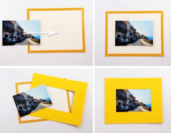 Оформить в паспарту