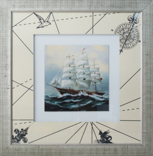 Рамка паспарту для рисунка