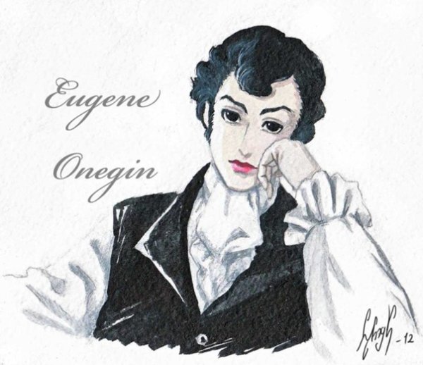 Евгений Онегин Ленский портрет