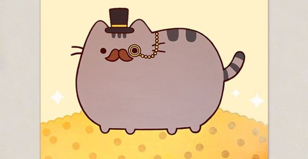 Кот Пушин арт