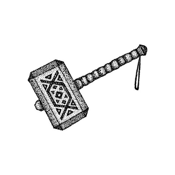 Эскиз молота тора