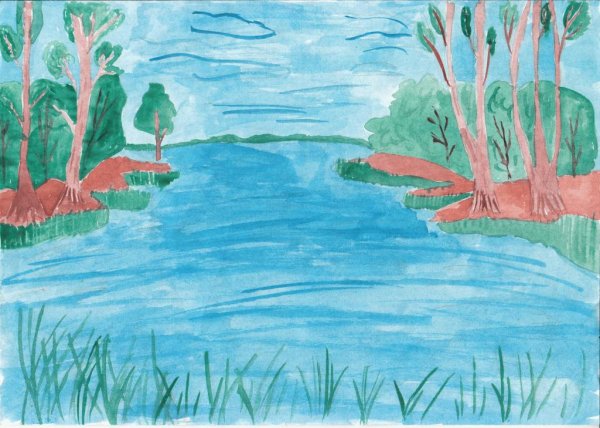 Красота родного края рисунки