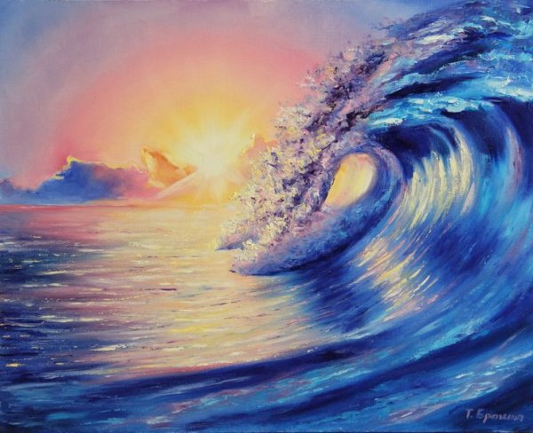 Завораживающие море живопись