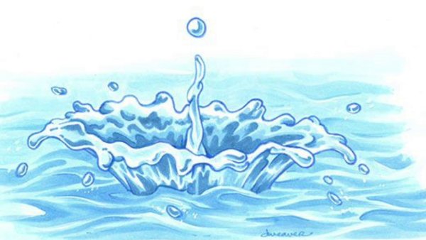 Изображение воды для детей