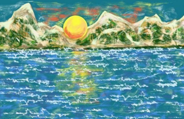 Рисунок Наряды моря