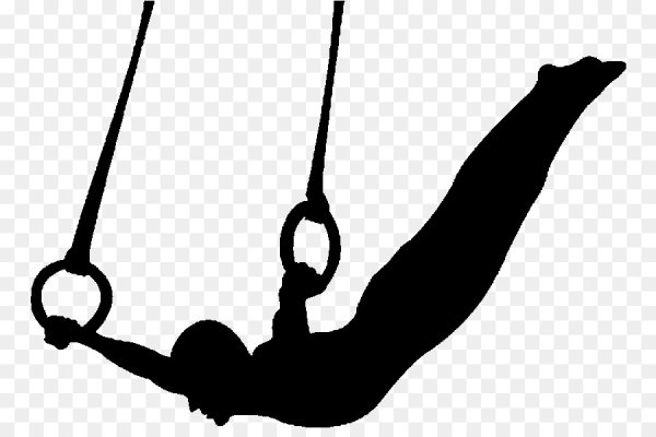 Гимнаст силуэт