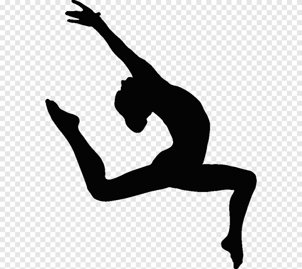 Силуэт гимнастки