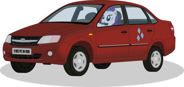 Автомобиль Лада вектор