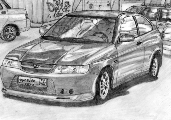 Рисунок Лады калины