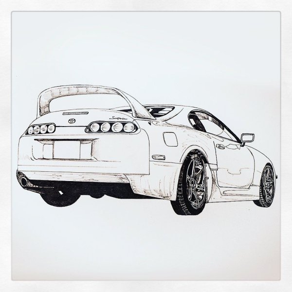 Supra a80 draw'