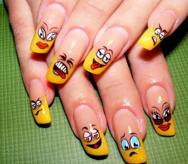 Прикольные ногти