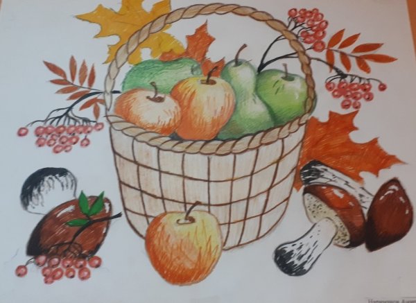 Рисование дары осени