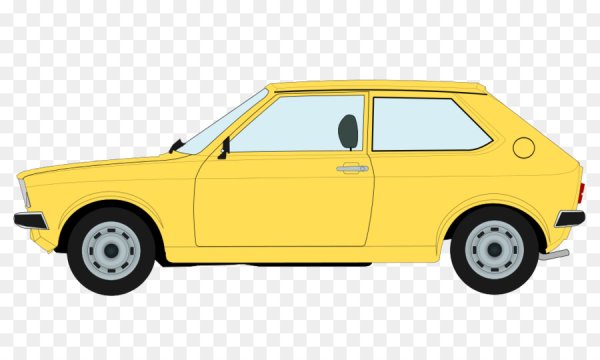 Автомобиль вид сбоку вектор