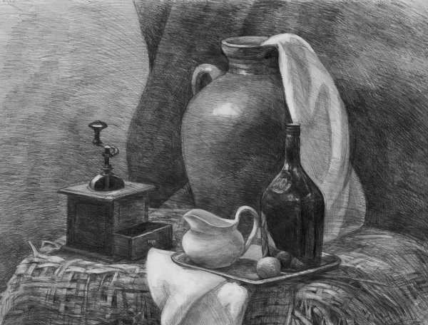 Натюрморт из предметов быта